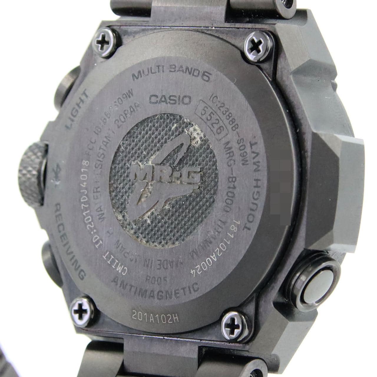 カシオ G-SHOCK･MR-G 電波時計 MRG-B1000B-1AJR TI ソーラークォーツ