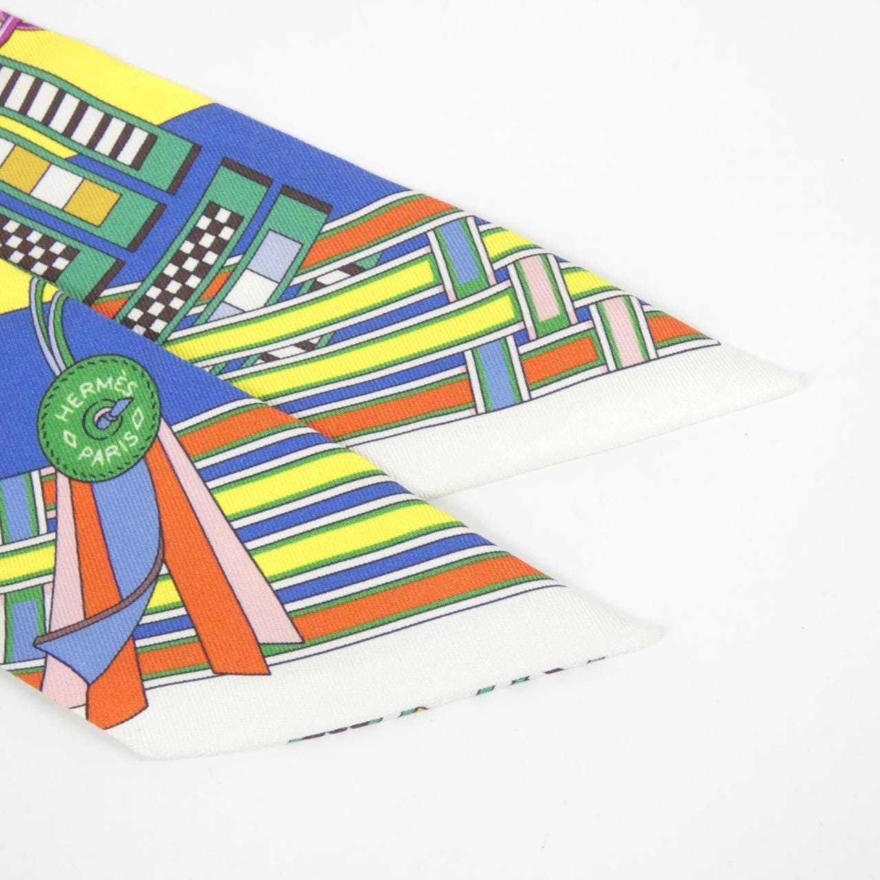 エルメス BRIDES ET GRIS GRIS ツイリー 062849S スカーフ