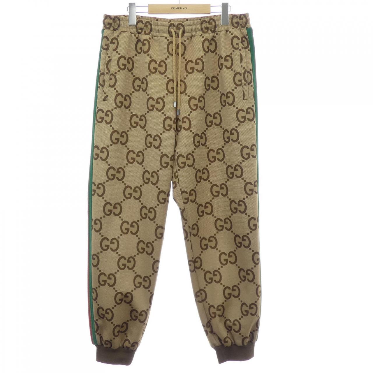グッチ GUCCI ウェブ ストライプ付き ジャンボ GG ジョギングパンツ 715192 XJETI パンツ