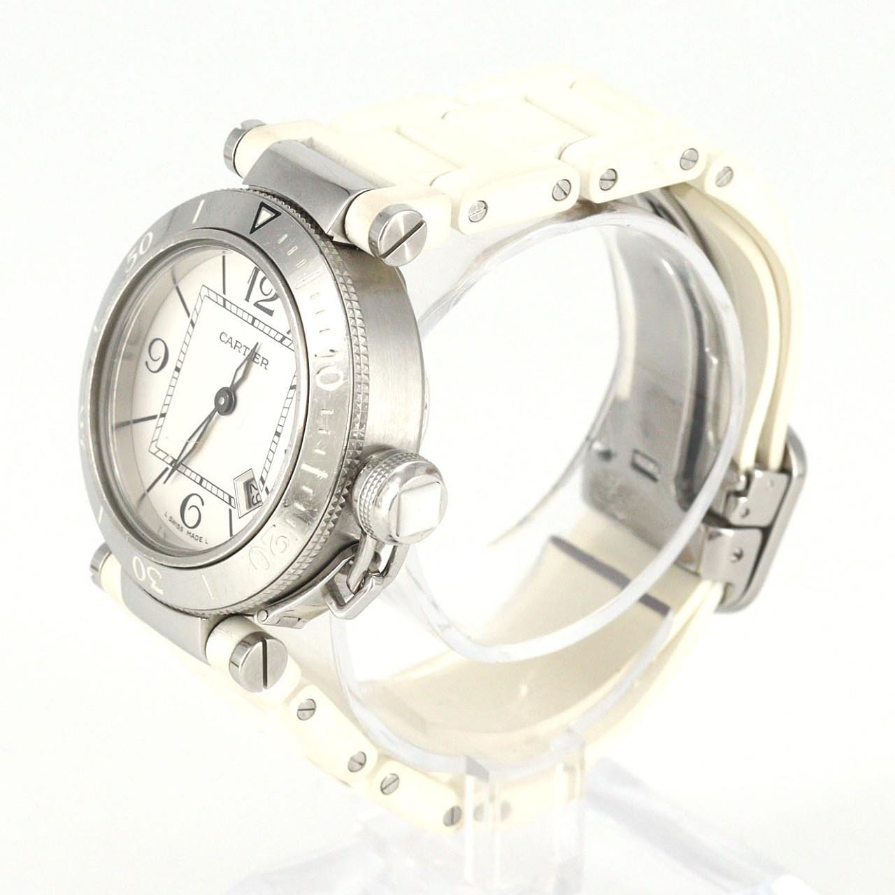 【ノーメンテナンス還元価格】カルティエ パシャシータイマーレディSM W3140002 SS クォーツ