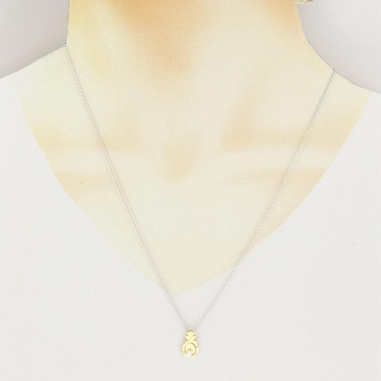 ミキモト パイナップル アコヤパール ネックレス 3mm