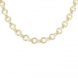K18YG ダイヤモンド ネックレス 4.13CT