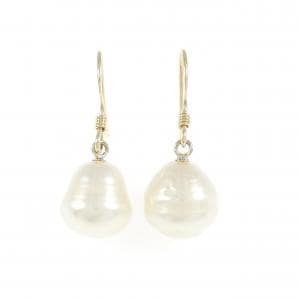 K14YG 白蝶パール ピアス