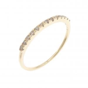 K10YG ダイヤモンド リング 0.10CT