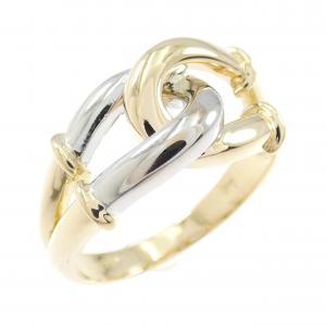 K18YG/PT900 リング