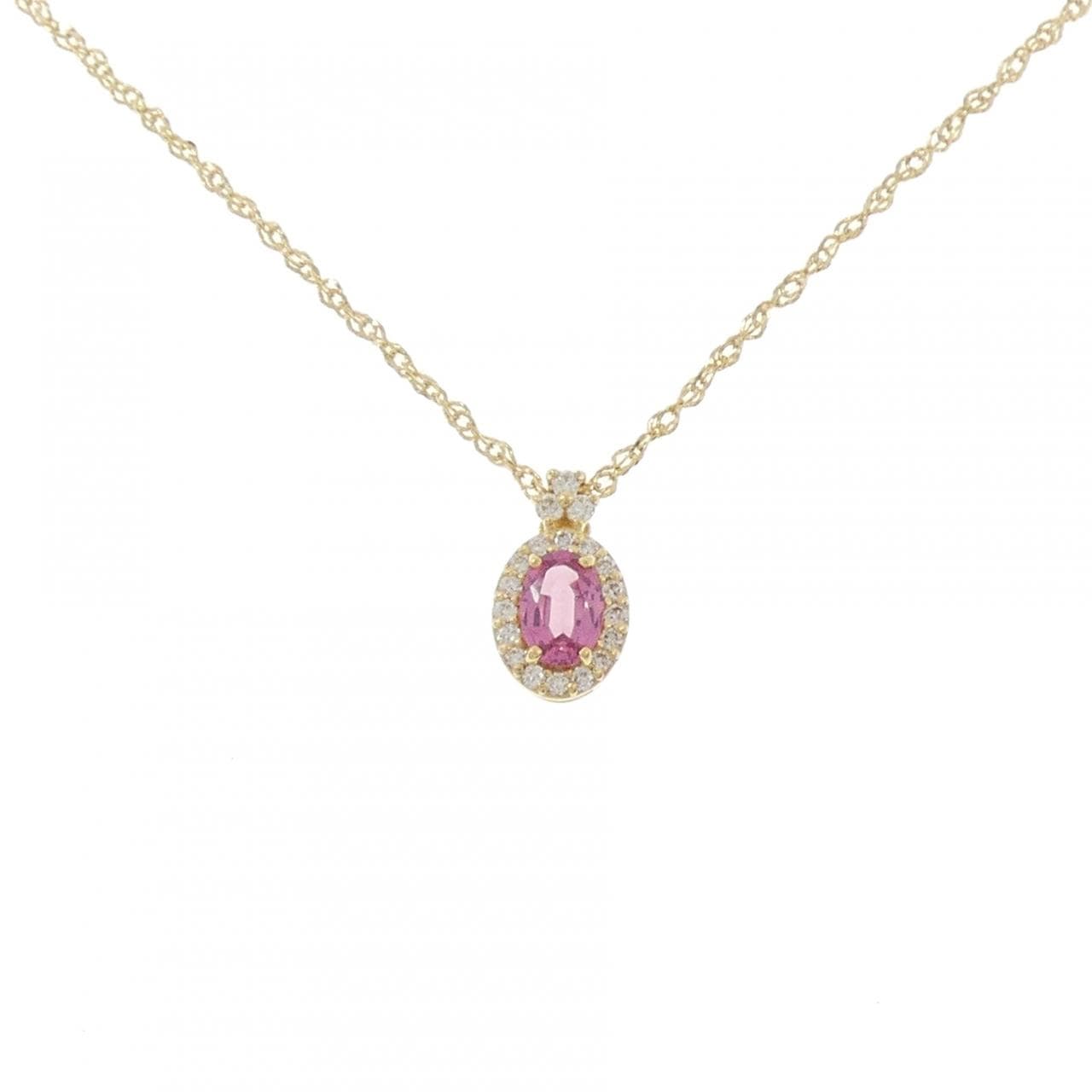 K18YG スピネル ネックレス 0.60CT