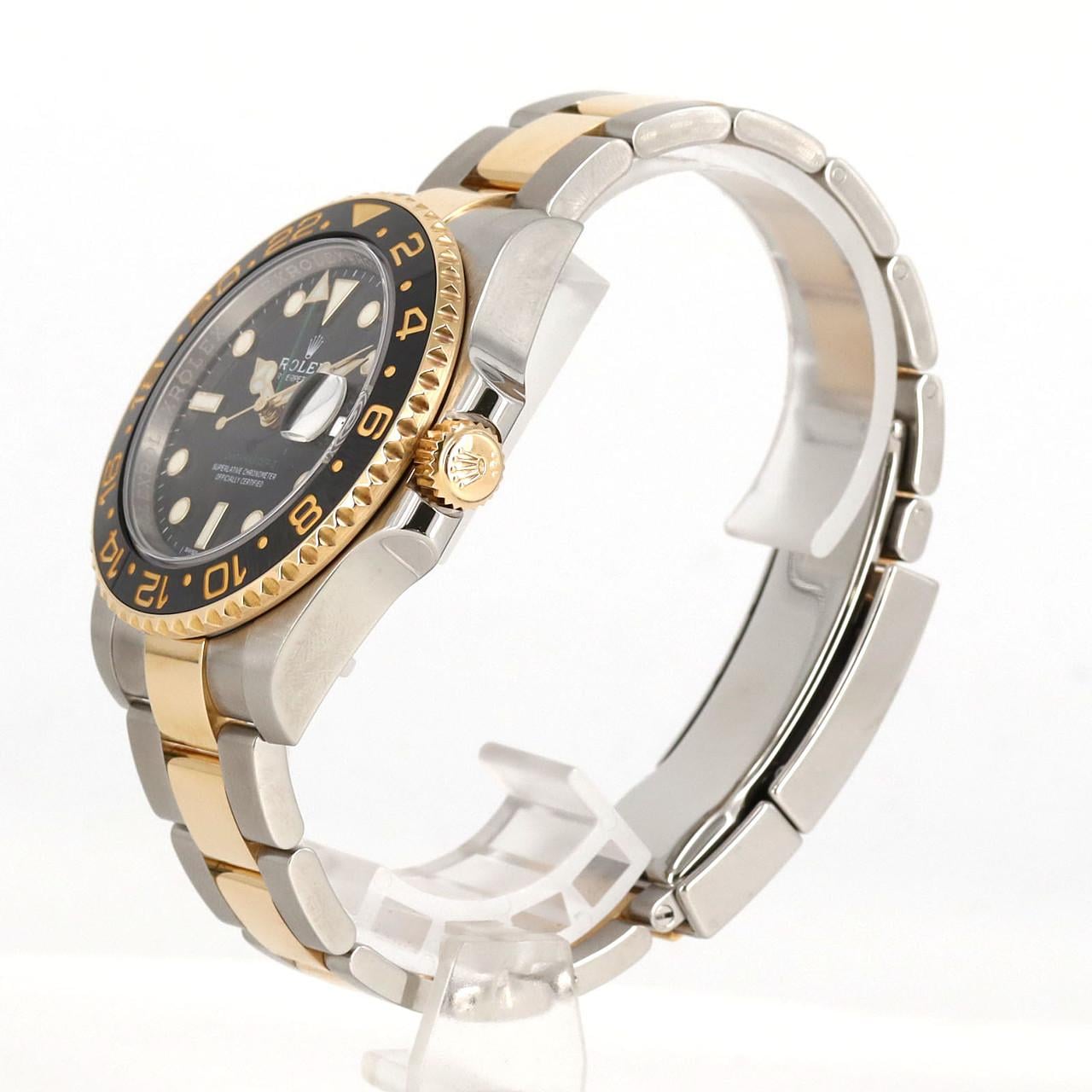 ROLEX GMT Master II 116713LN SSxYG自動上弦Random Number