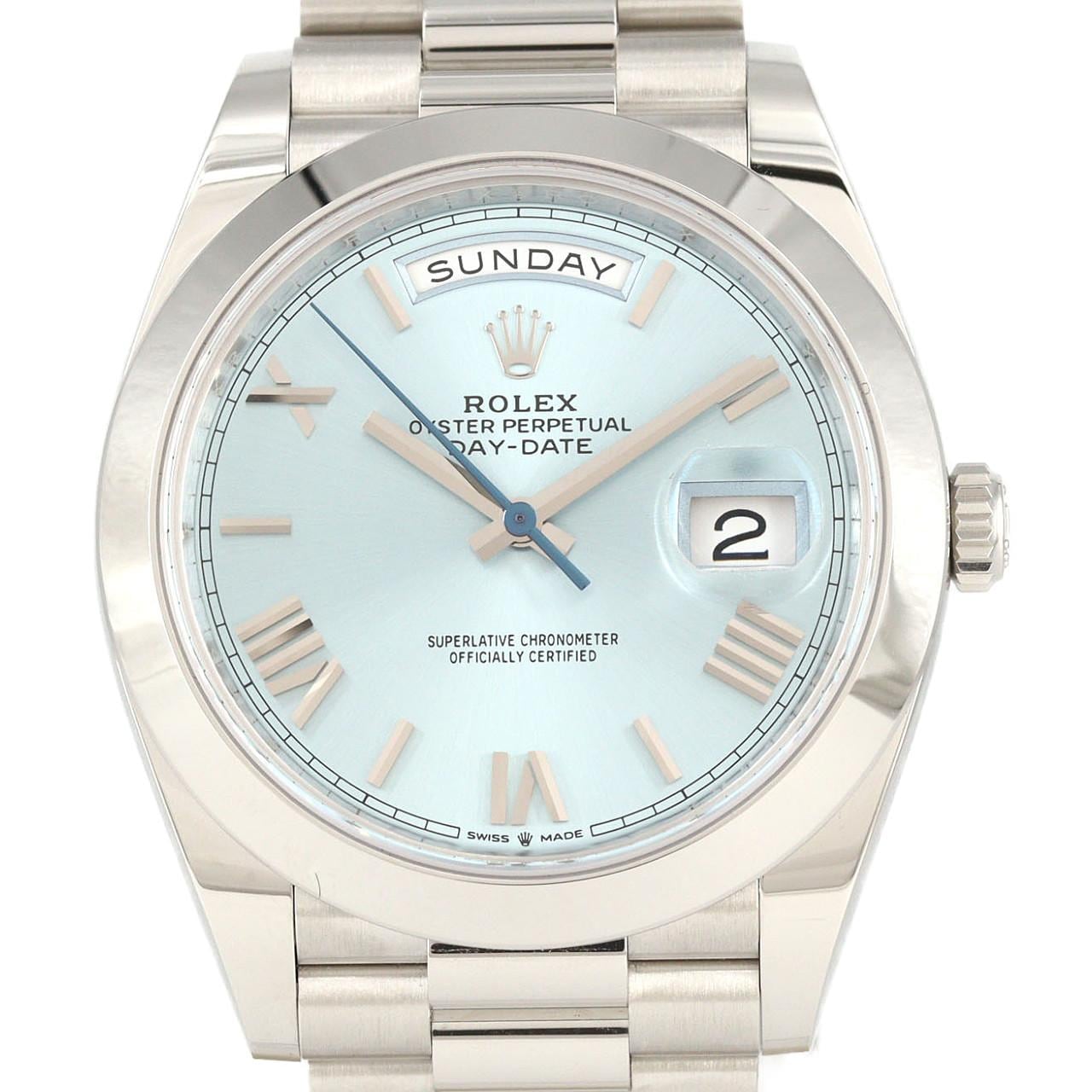 ロレックス デイデイト 228206 PT 自動巻 ランダム番