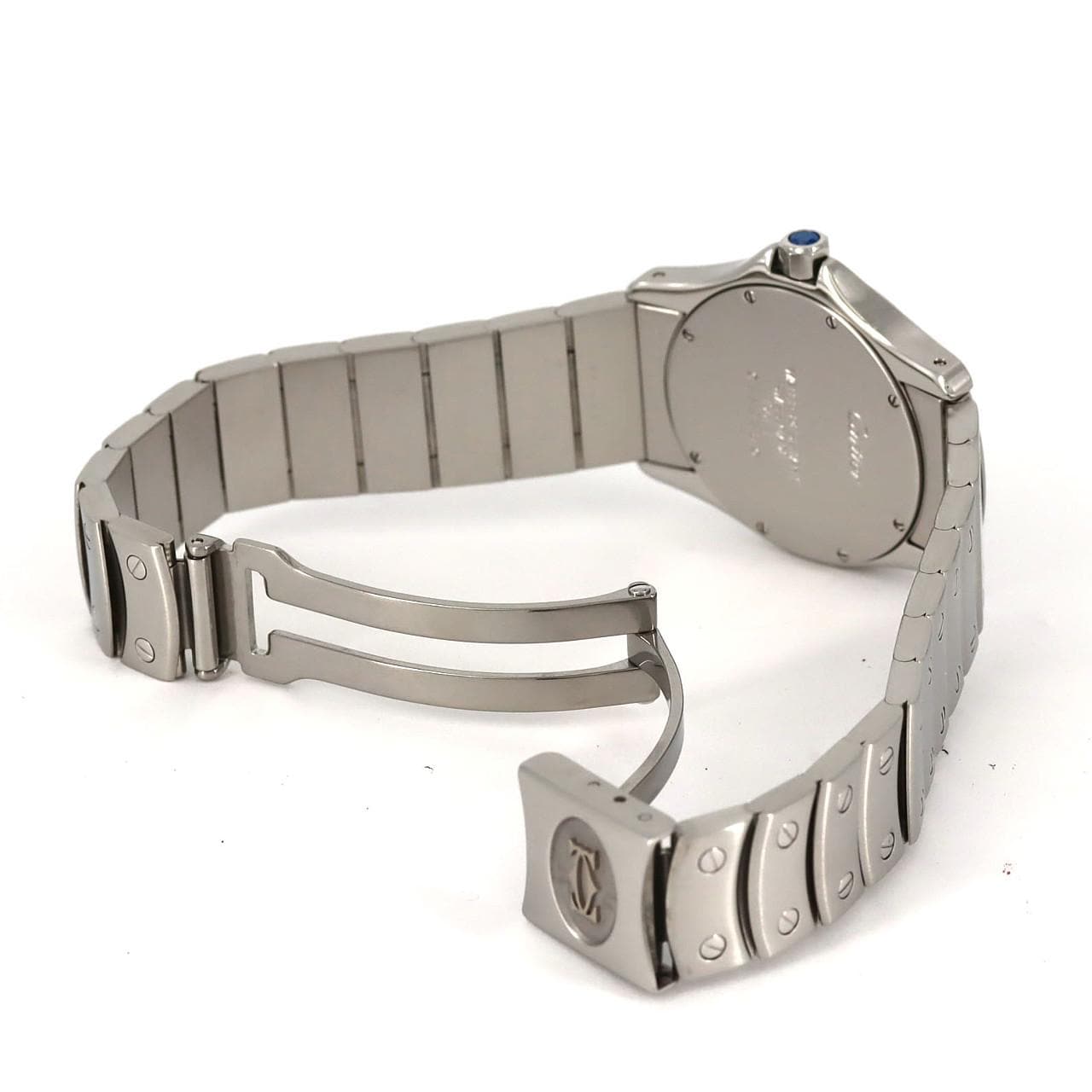 カルティエ サントスラウンド MM W20027K1 SS クォーツ