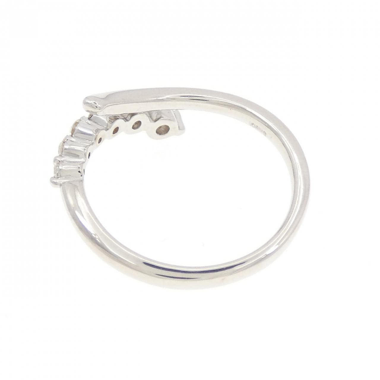 K18WG ダイヤモンド リング 0.30CT