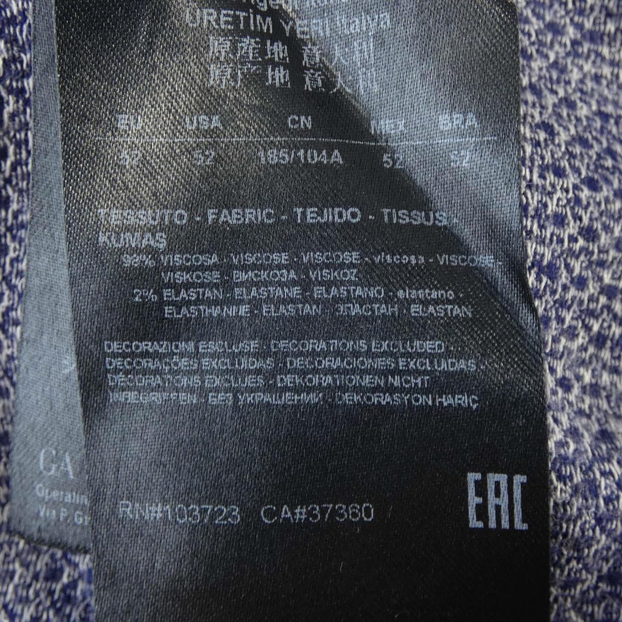 ジョルジオ アルマーニ GIORGIO ARMANI 3YSF74 SJJYZ ポロシャツ