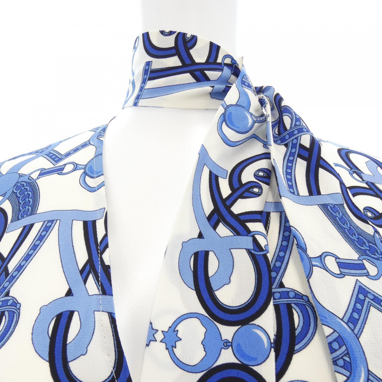 エルメス HERMES GRAND TRALALA 2E0536DL ツイルレーヌ ワンピース