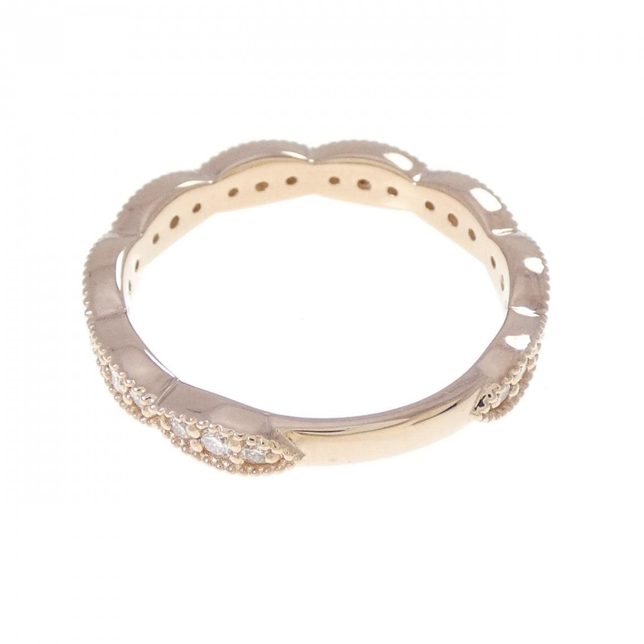 K18PG ダイヤモンド リング 0.30CT