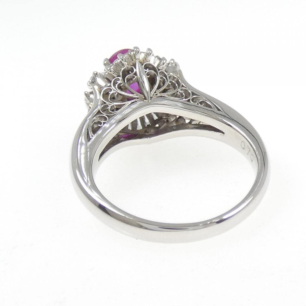 PM スタールビー リング 1.00CT