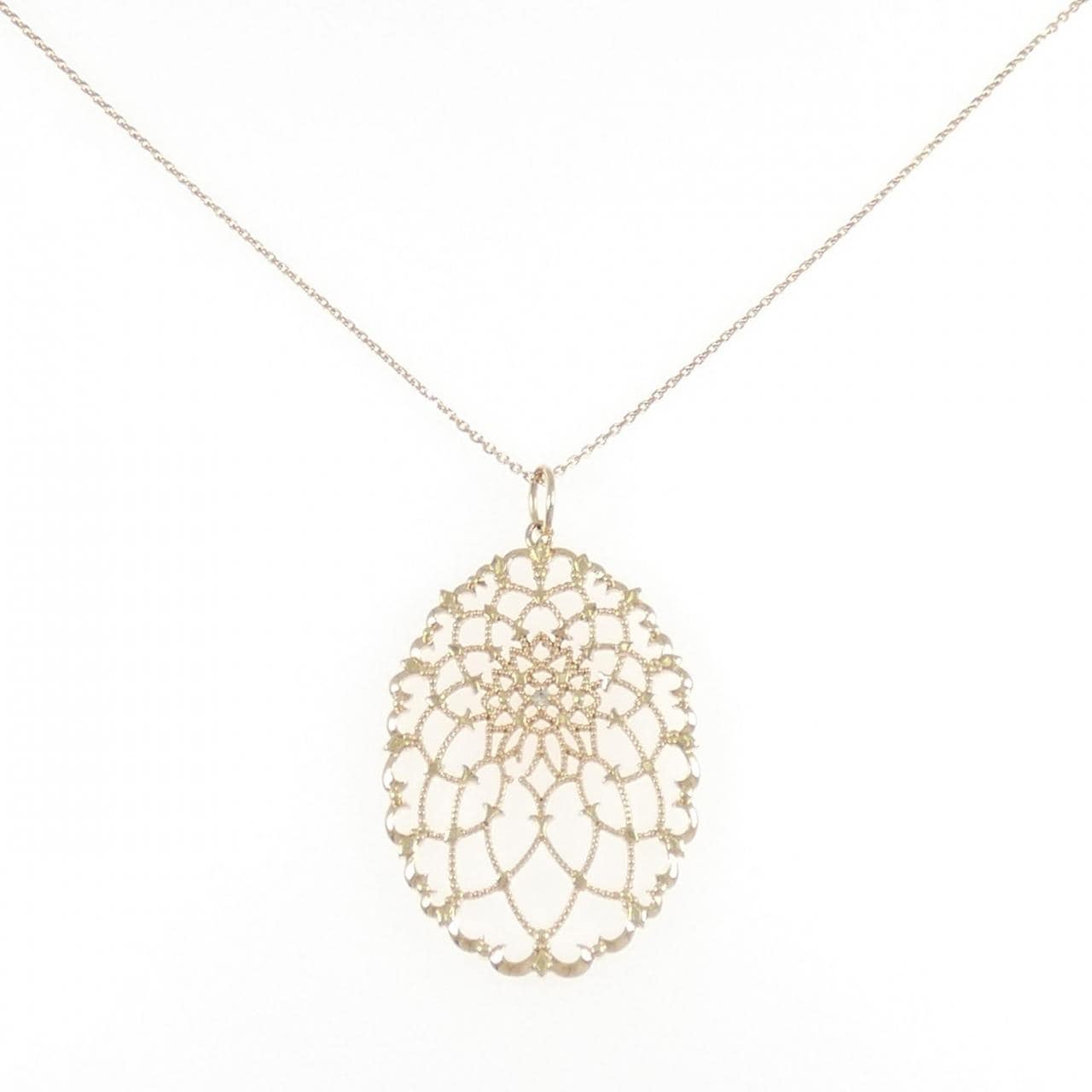 アガット ダイヤモンド ネックレス 0.014CT