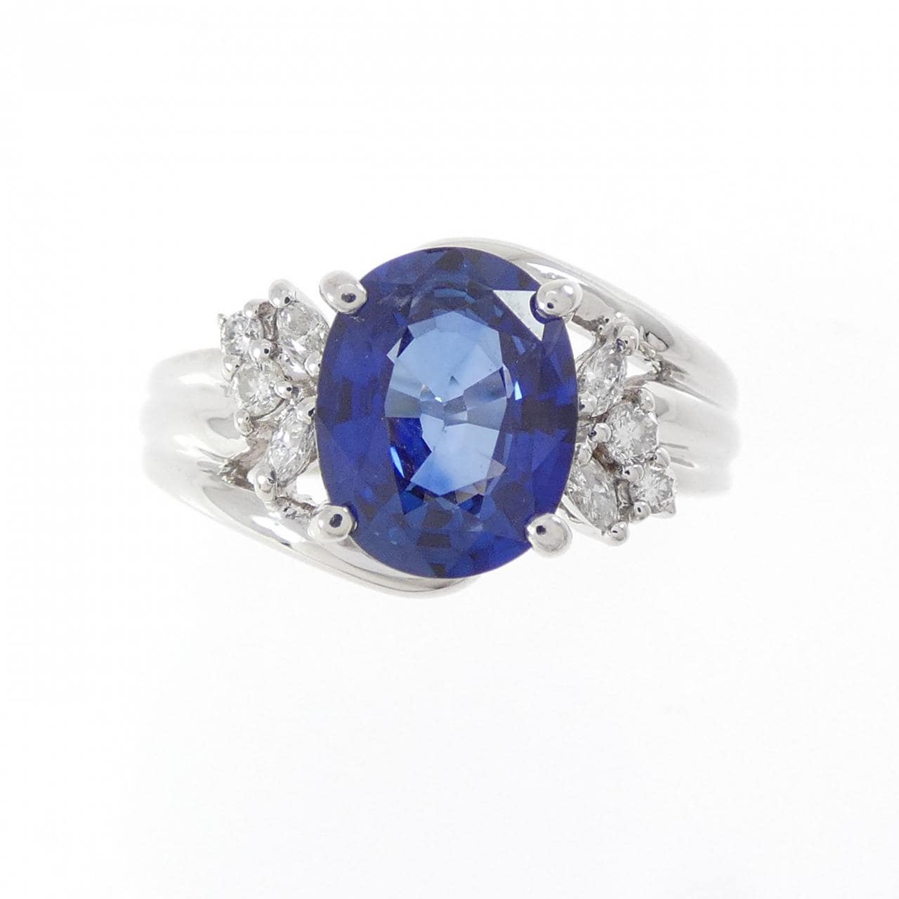 PT900 サファイヤ リング 2.39CT