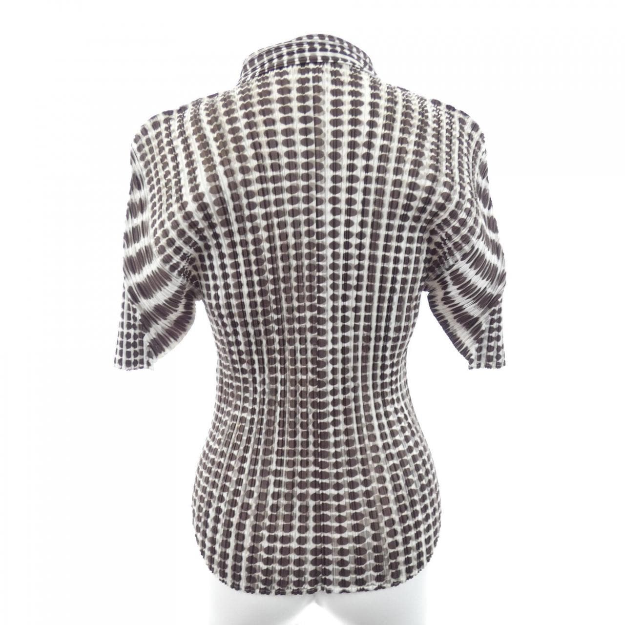 【ヴィンテージ】プリーツプリーズ PLEATS PLEASE 2001 ドット PP12-JJ512 S／Sシャツ
