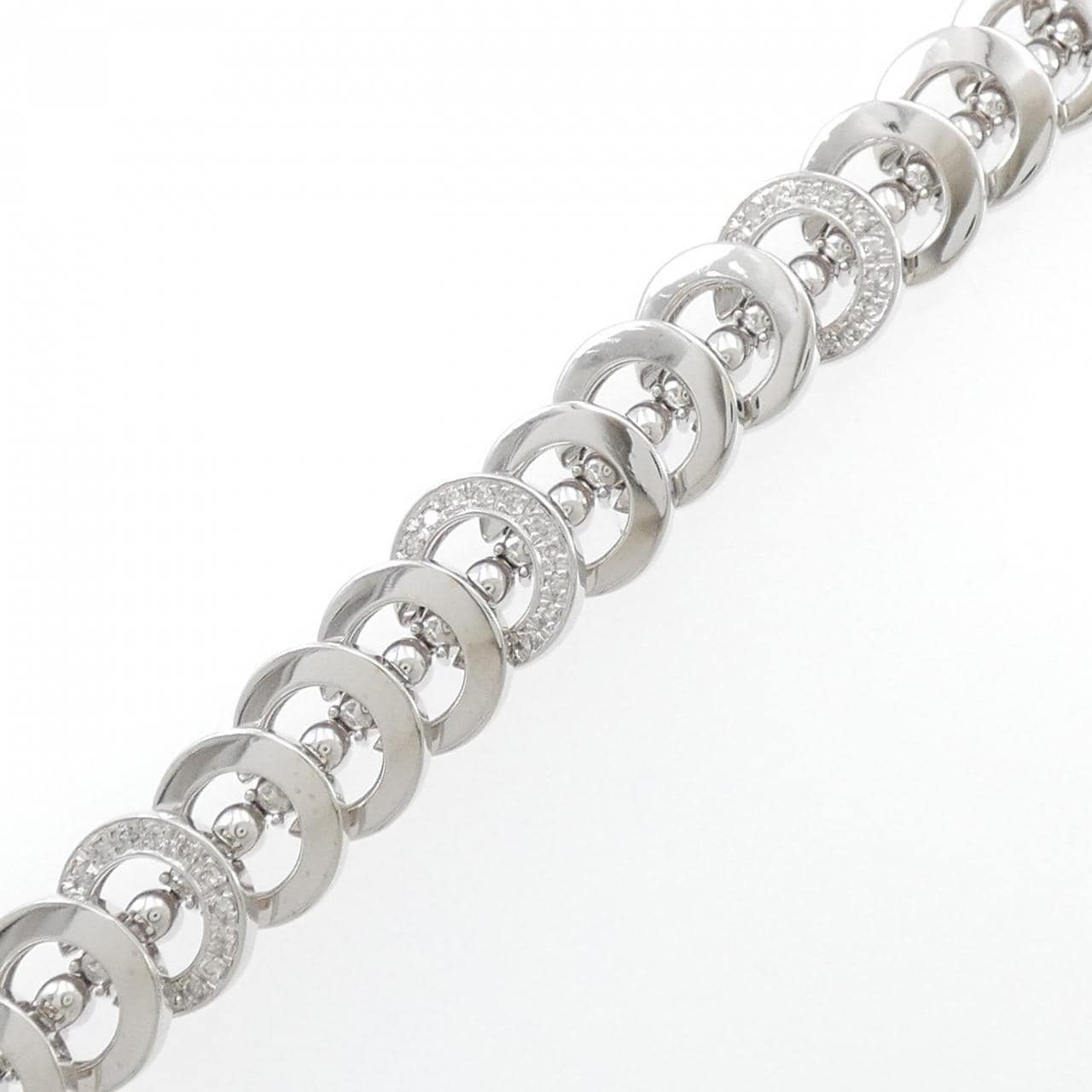 18KWG Diamond Bracelet 0.65CT