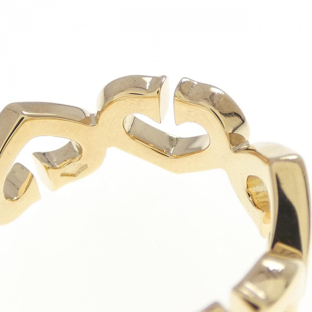 Cartier C heart 1P 戒指