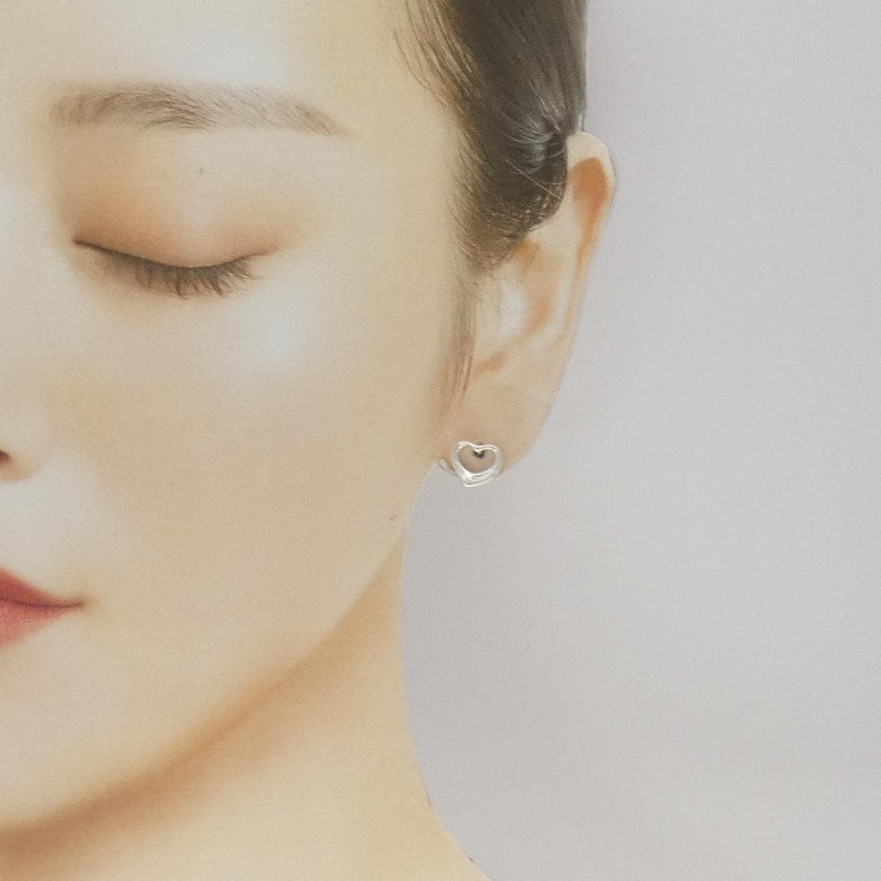 ティファニー オープンハート ピアス