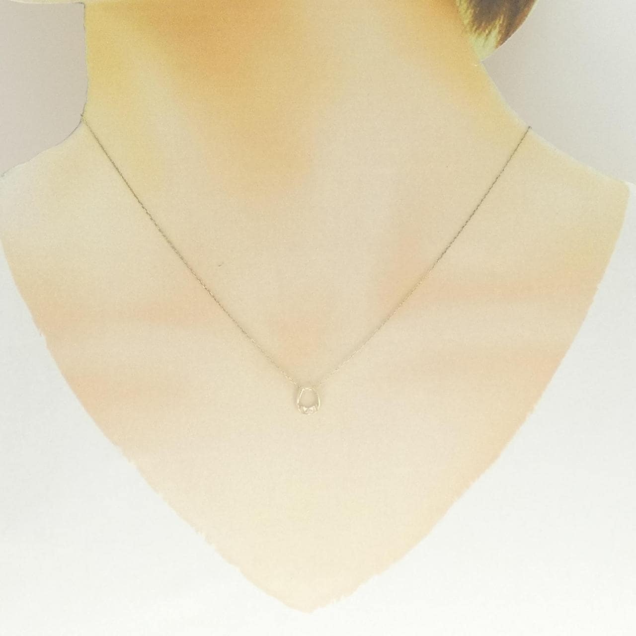 K10YG ダイヤモンド ネックレス 0.005CT