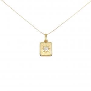 K18YG ダイヤモンド ネックレス 0.14CT