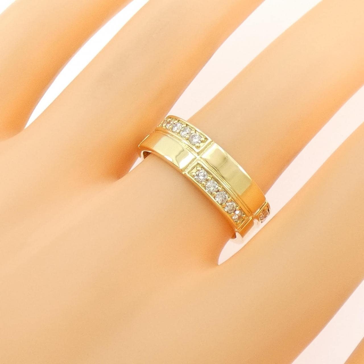 K18YG ダイヤモンド リング 0.50CT