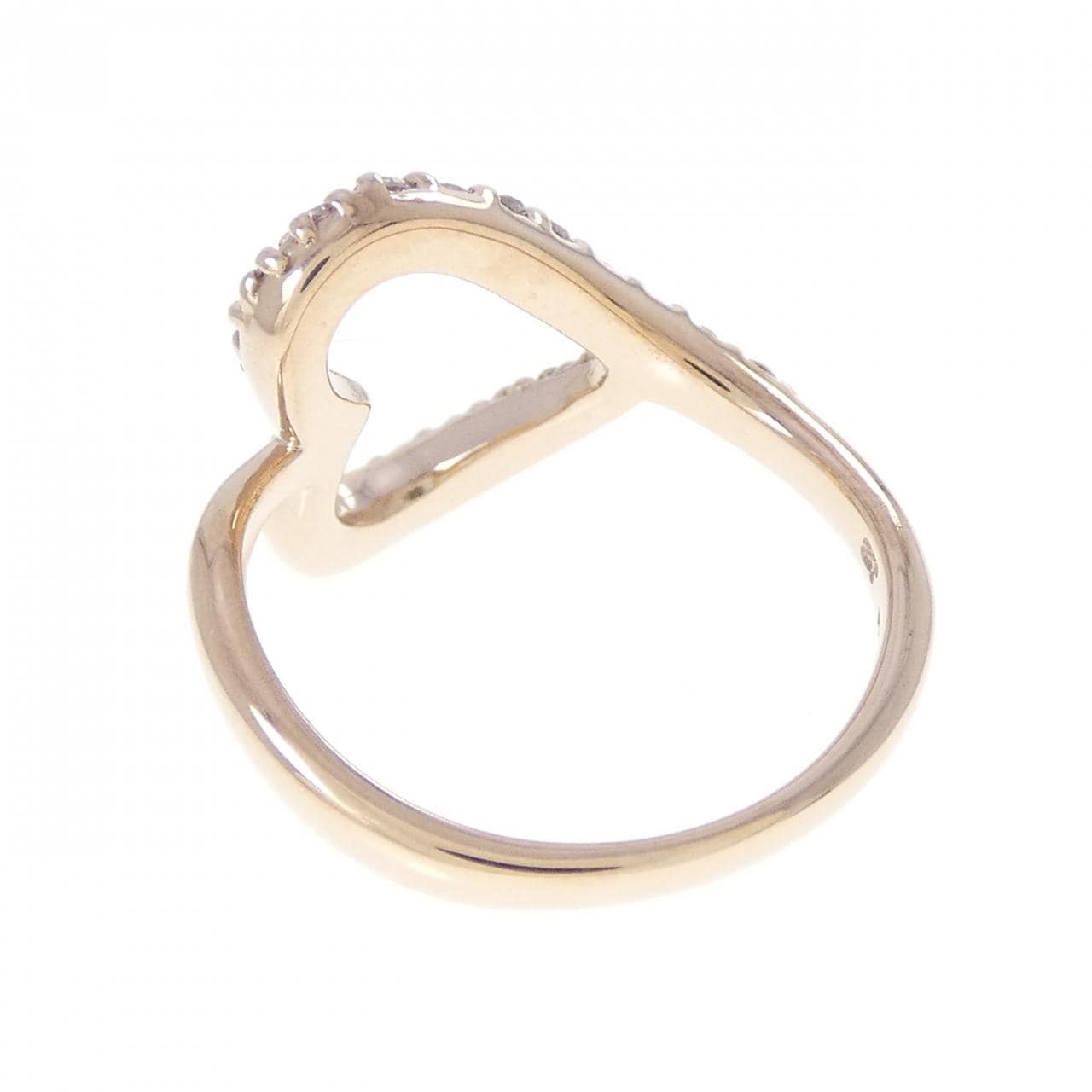 サマンサティアラ ハート ダイヤモンド リング 0.24CT