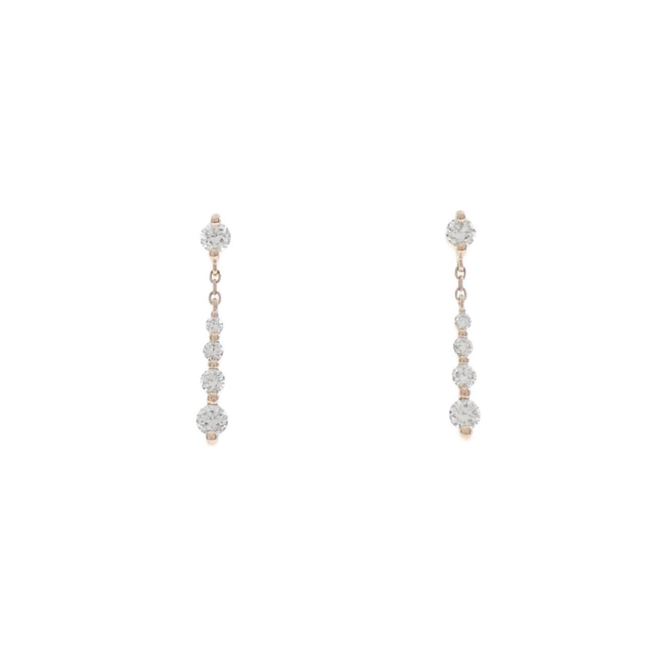 ヴァンドーム ダイヤモンド ピアス 0.22CT