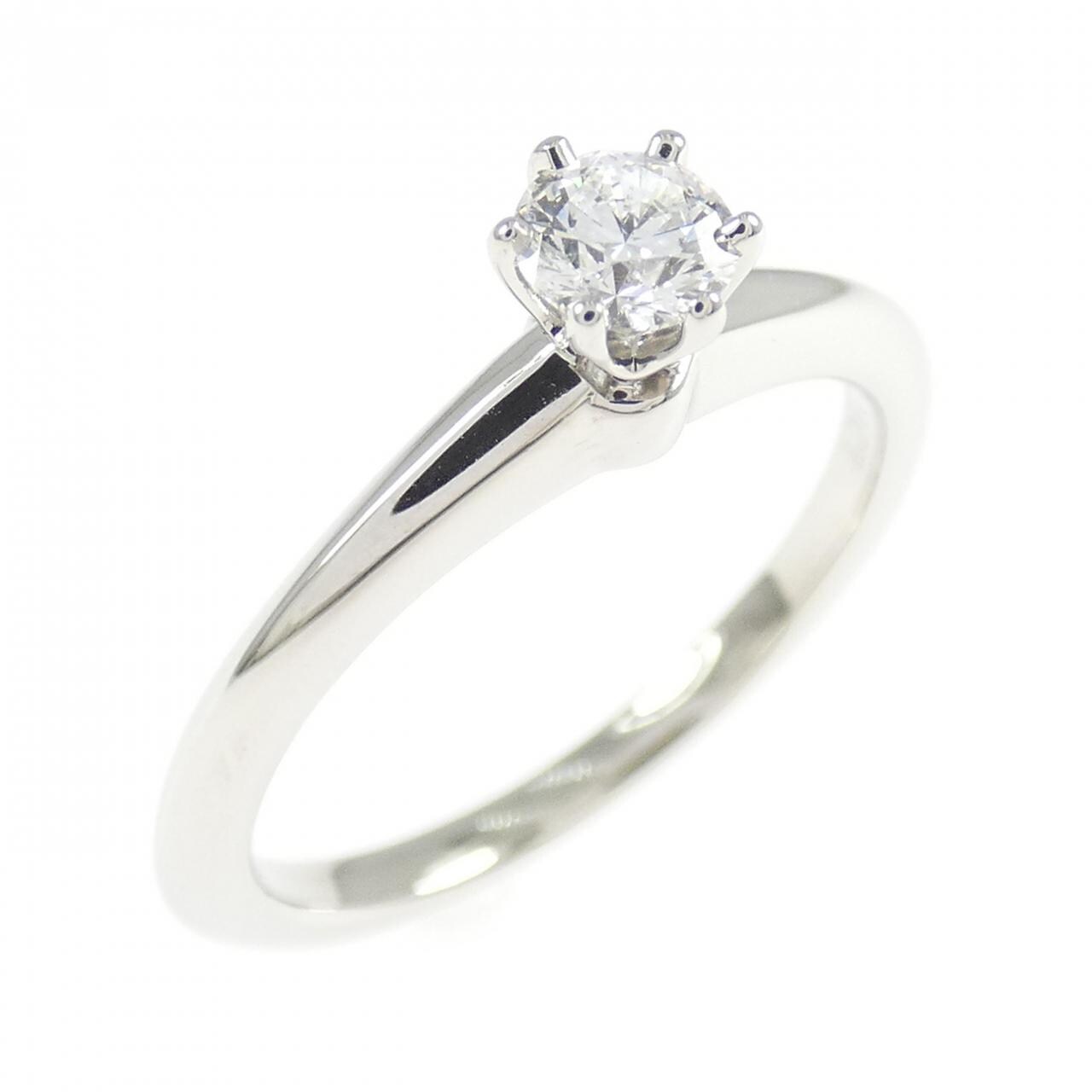 ティファニー クラシックソリティア リング 0.23CT