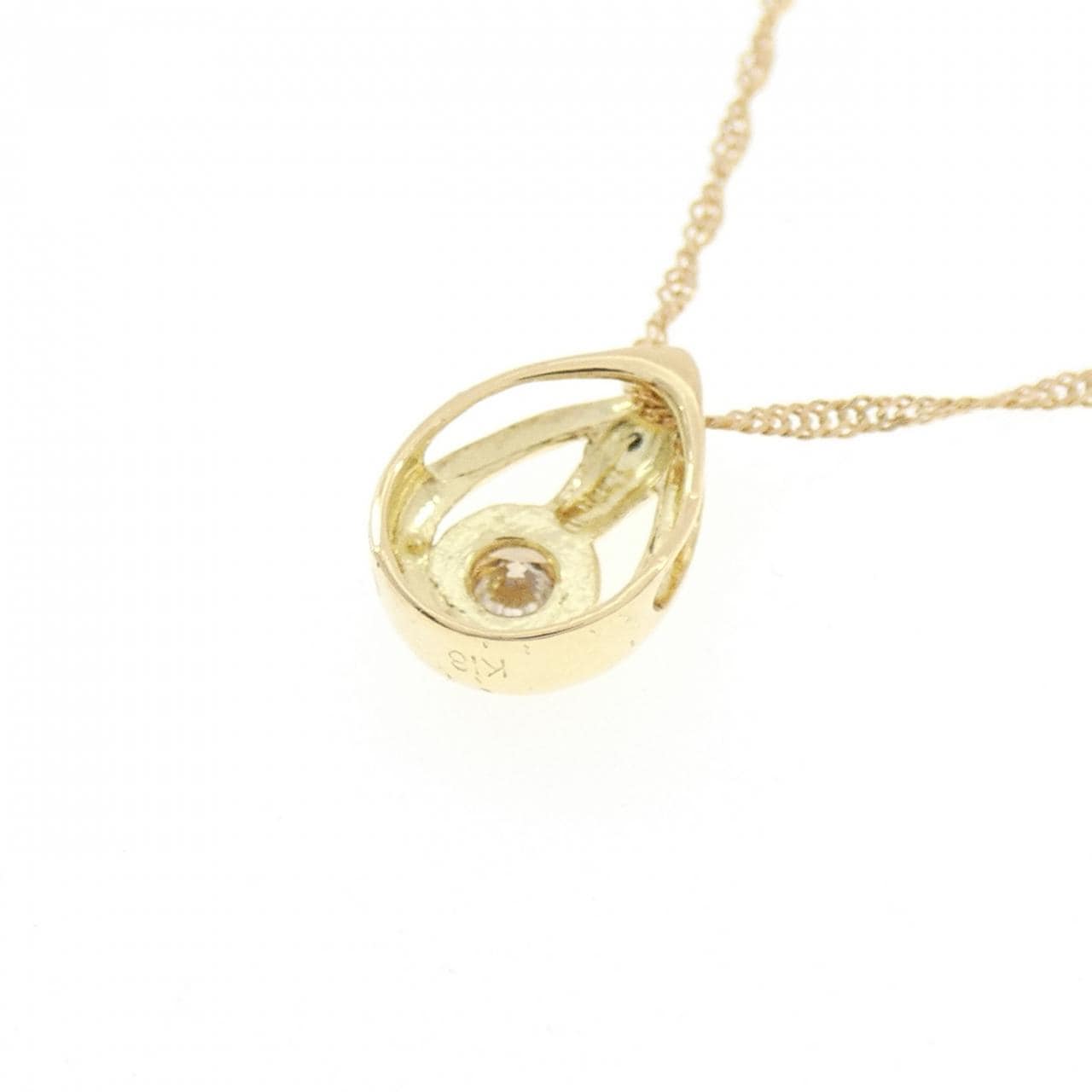 K18YG ダイヤモンド ネックレス 0.05CT