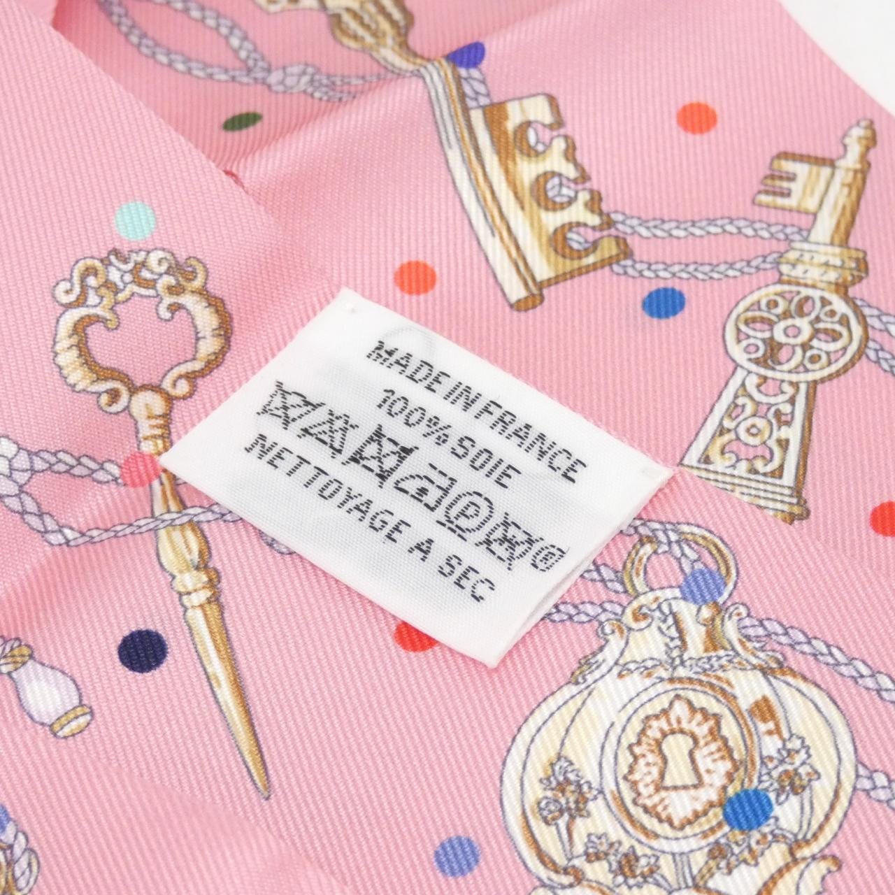エルメス LES CLES A POIS ツイリー 063871S スカーフ