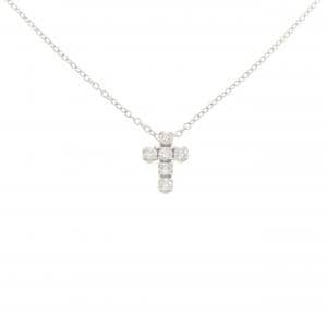 ポンテヴェキオ クロス ダイヤモンド ネックレス 0.23CT