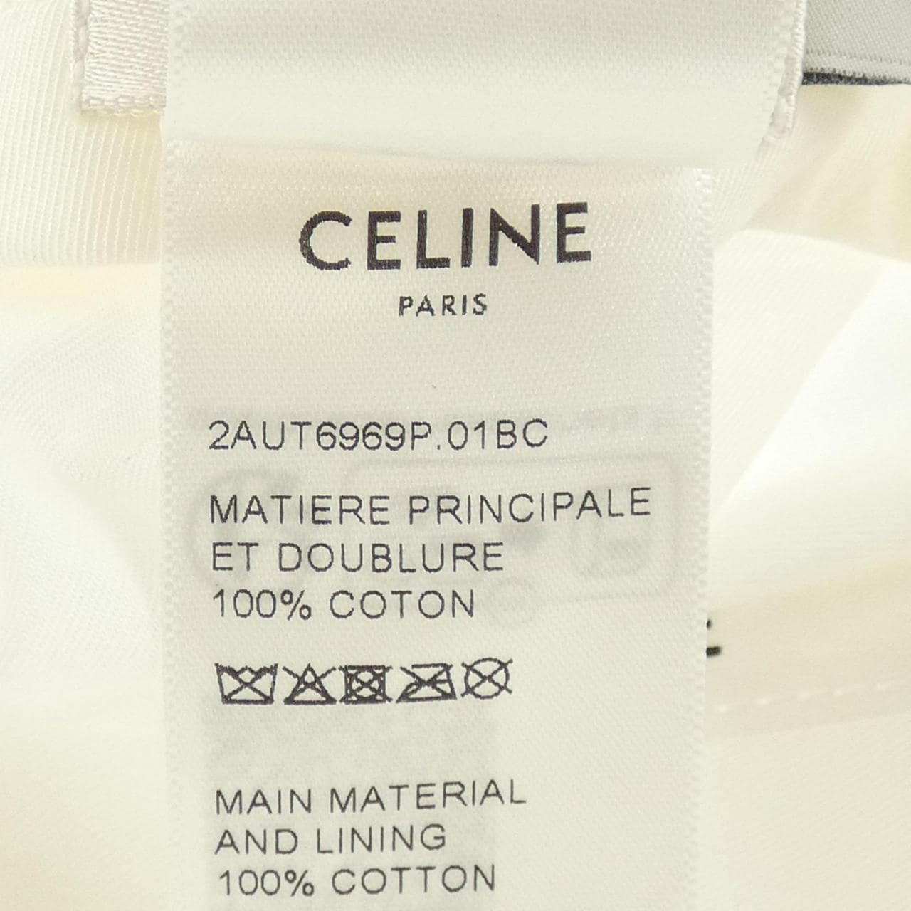 セリーヌ CELINE トリオンフベースボールキャップ 2AUT6969P キャップ