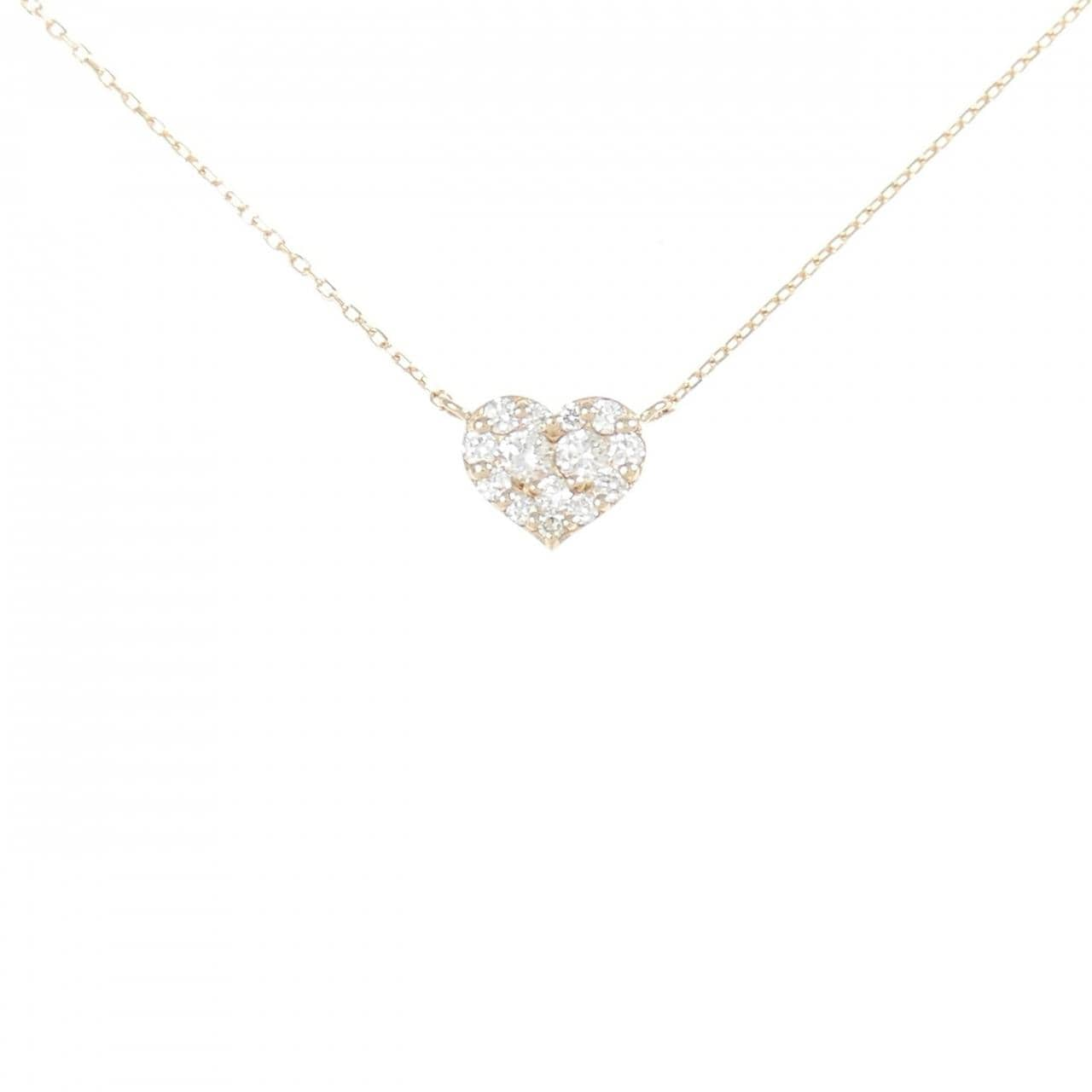 PONTE VECCHIO Heart Diamond Necklace 0.13CT