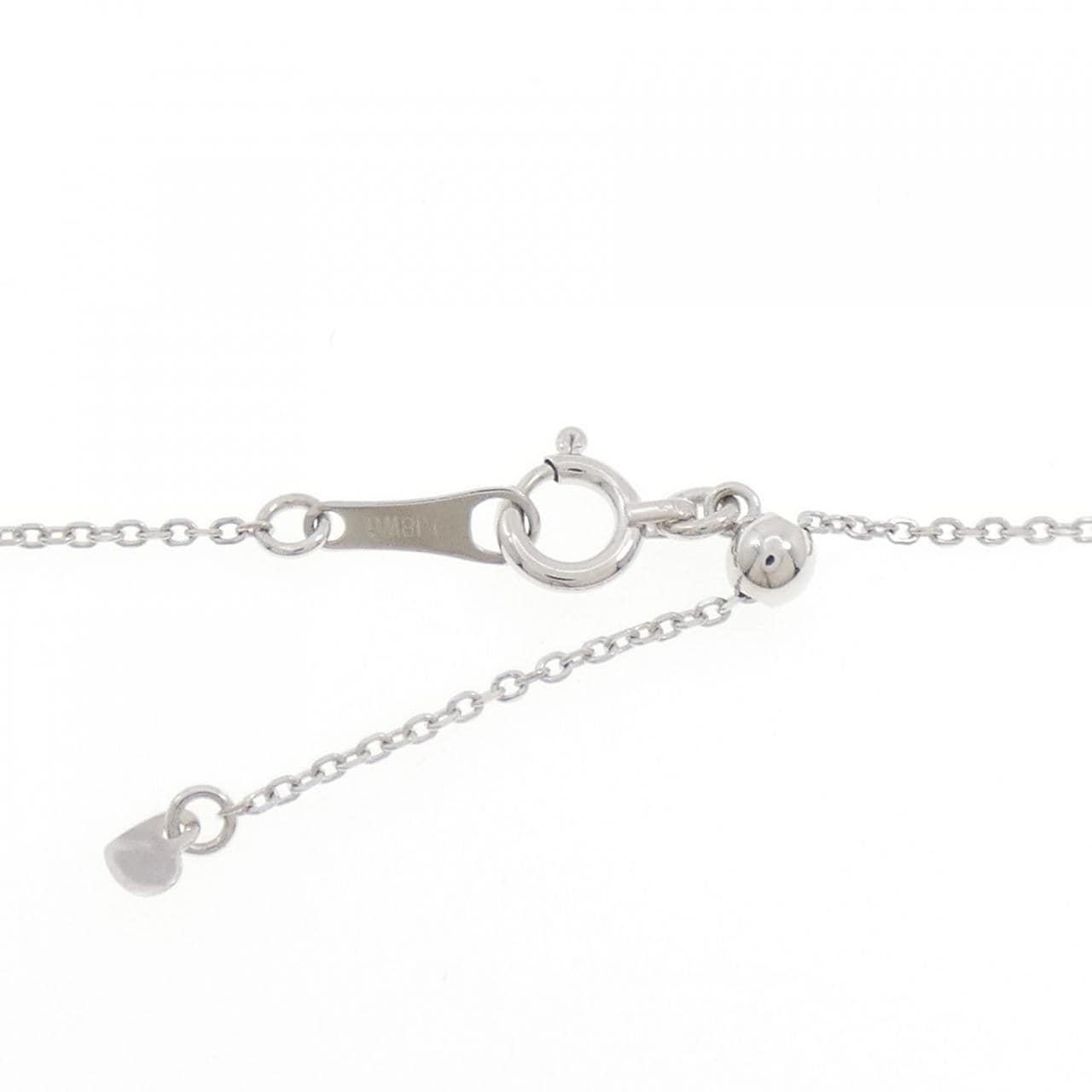 K18WG ダイヤモンド ネックレス 1.50CT