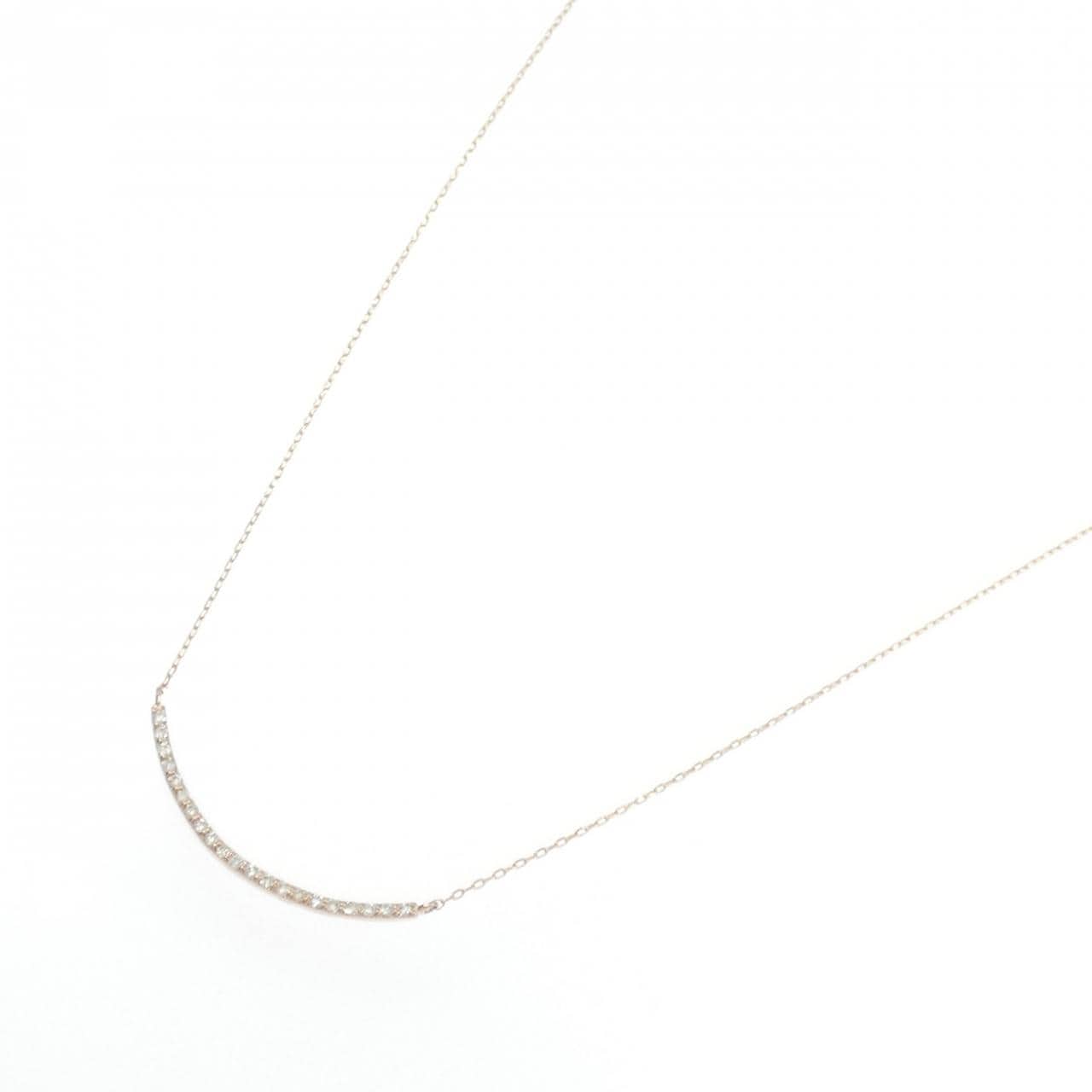 K10PG ダイヤモンド ネックレス 0.07CT