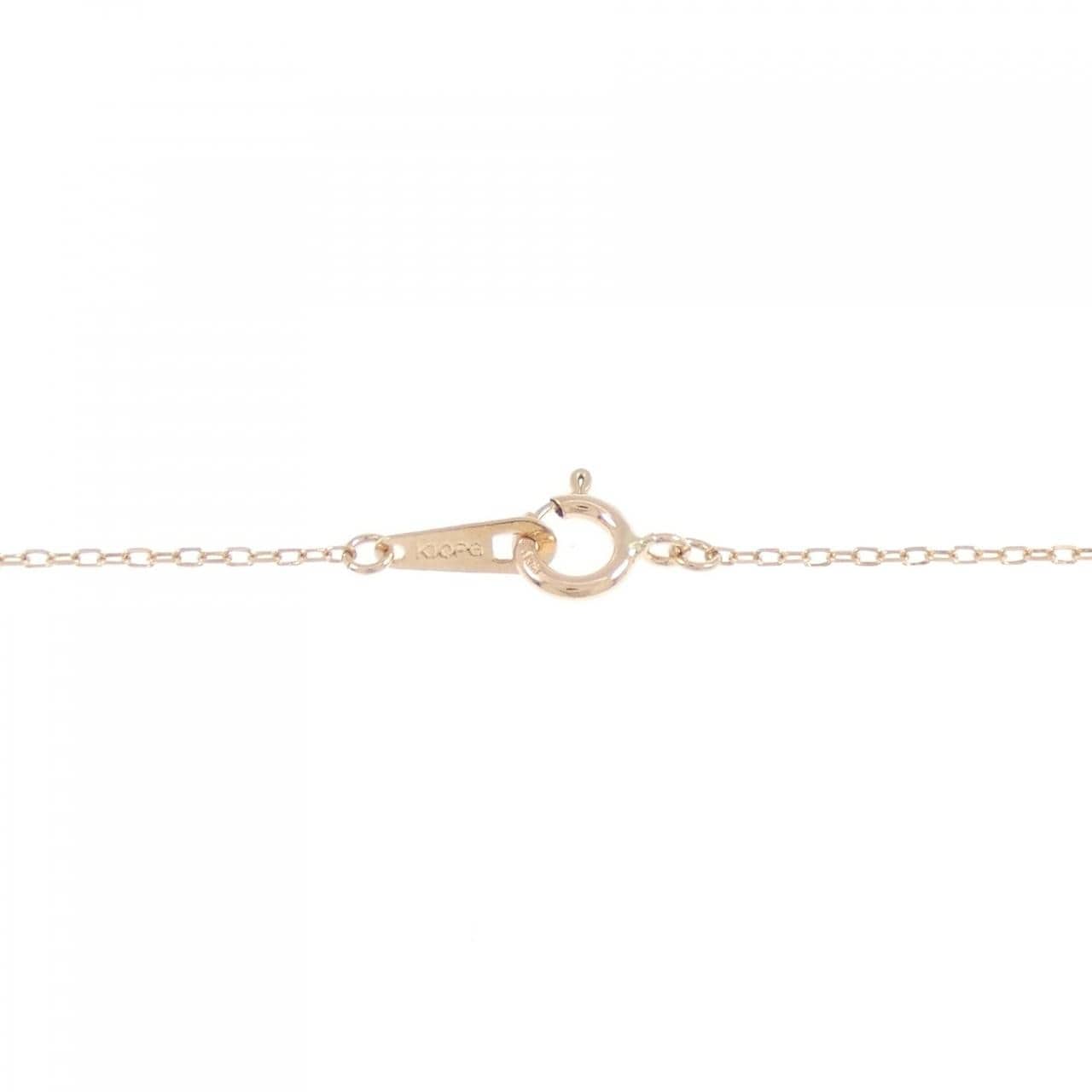 K10PG ローズ ガーネット ネックレス