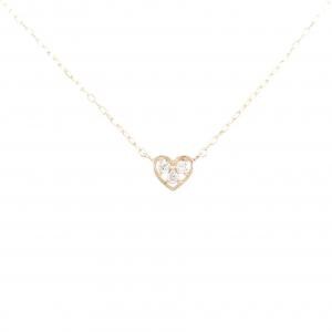 サマンサティアラ ハート ダイヤモンドネックレス 0.03CT
