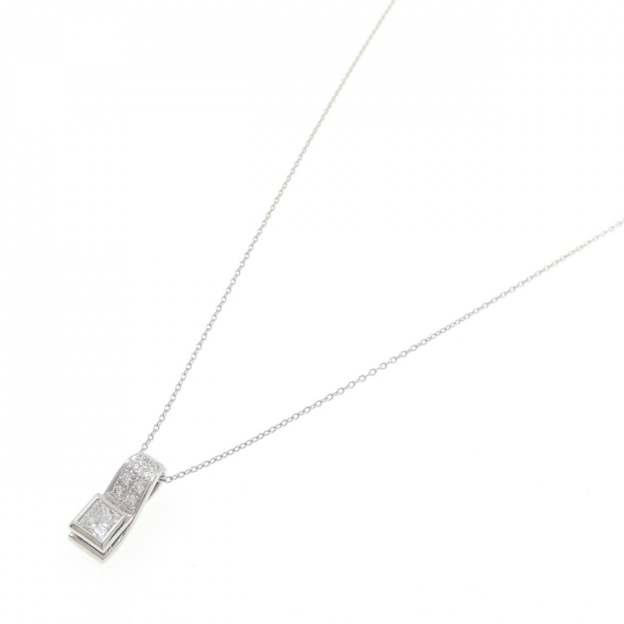 PT900/PT850 ダイヤモンド ネックレス 0.24CT