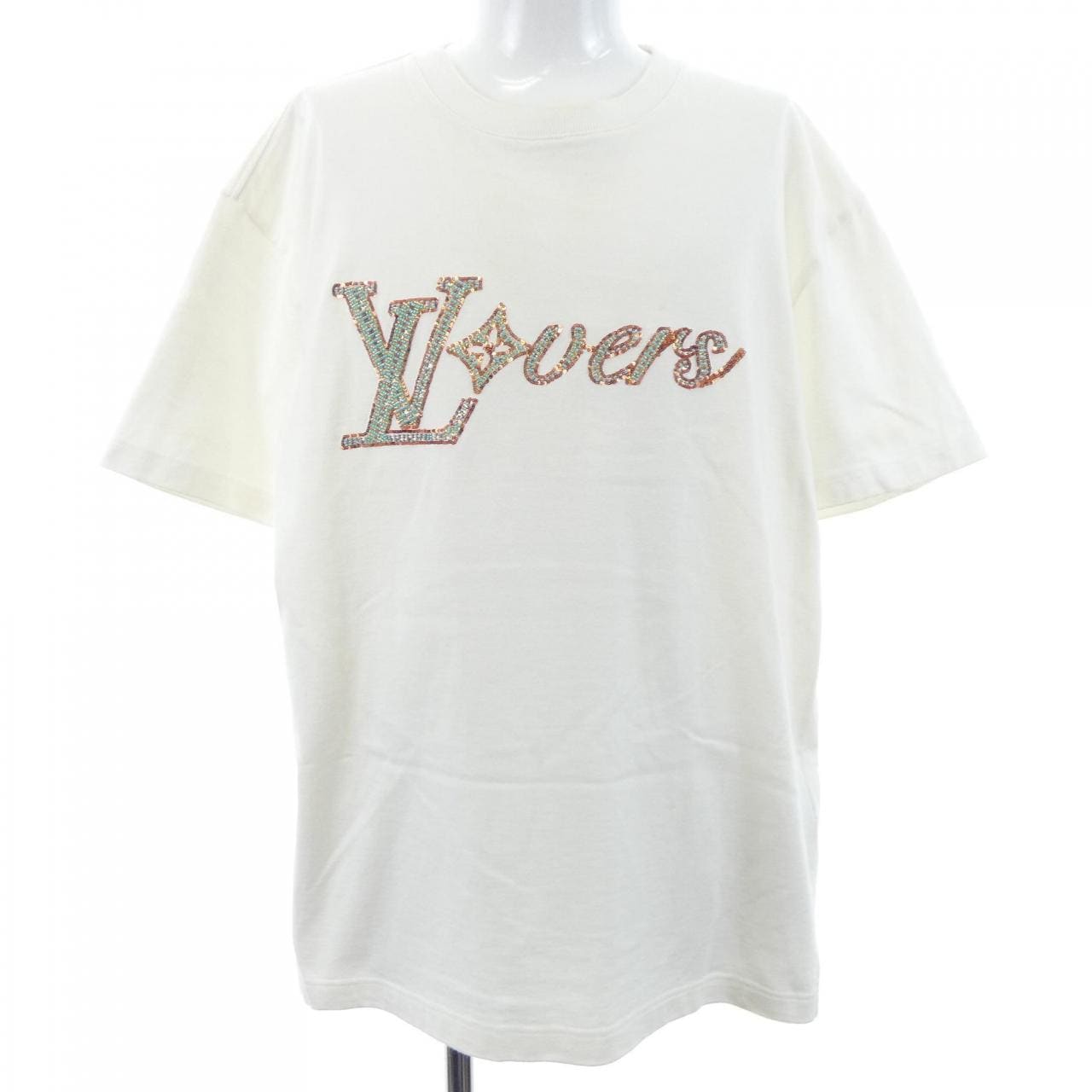 ルイヴィトン LOUIS VUITTON エンブロイダードショートスリーブTシャツ HRY29WNPL Tシャツ