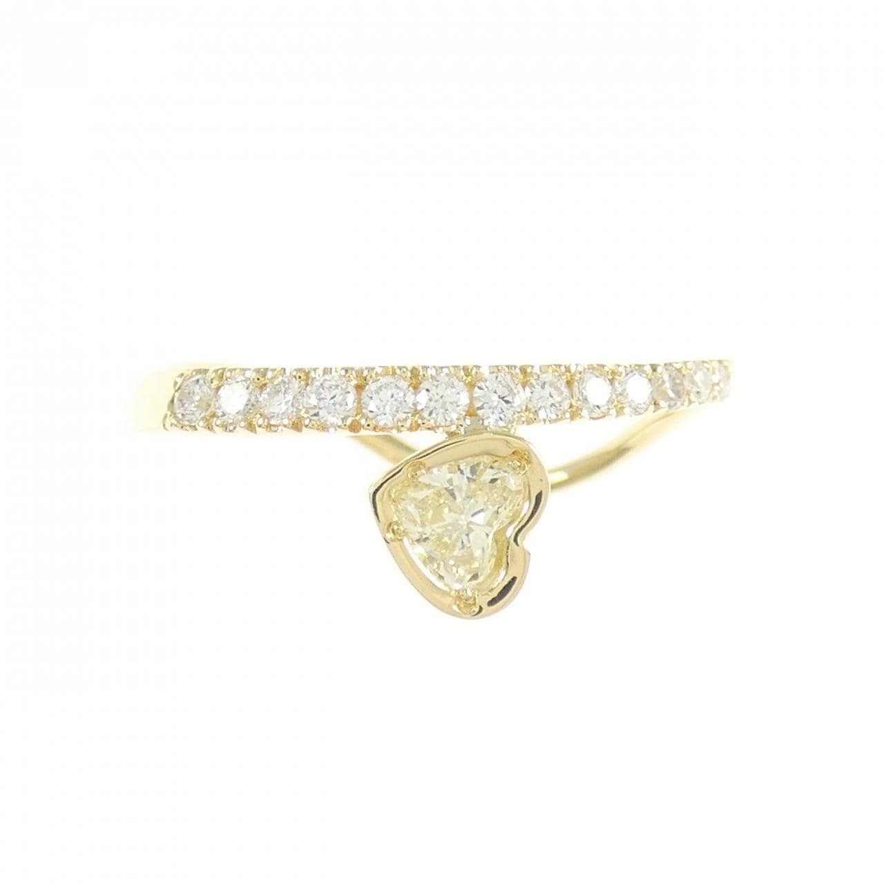 Natori Sayuri Heart Diamond ring 0.21CT