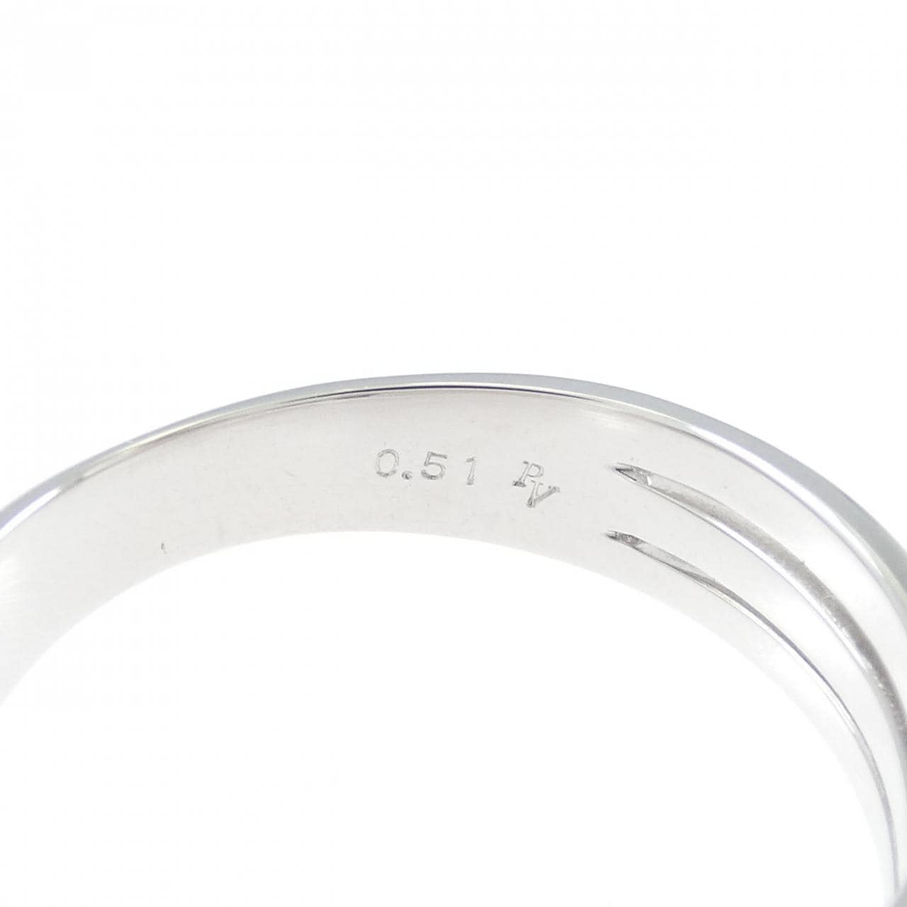 ポンテヴェキオ ハート ダイヤモンド リング 0.51CT