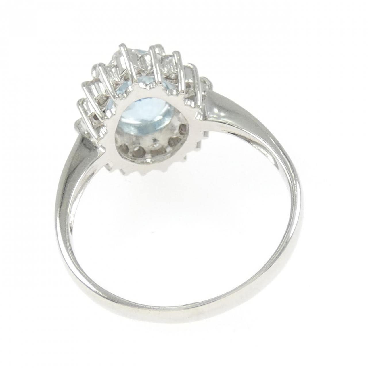 PT900 アクアマリン リング 1.41CT