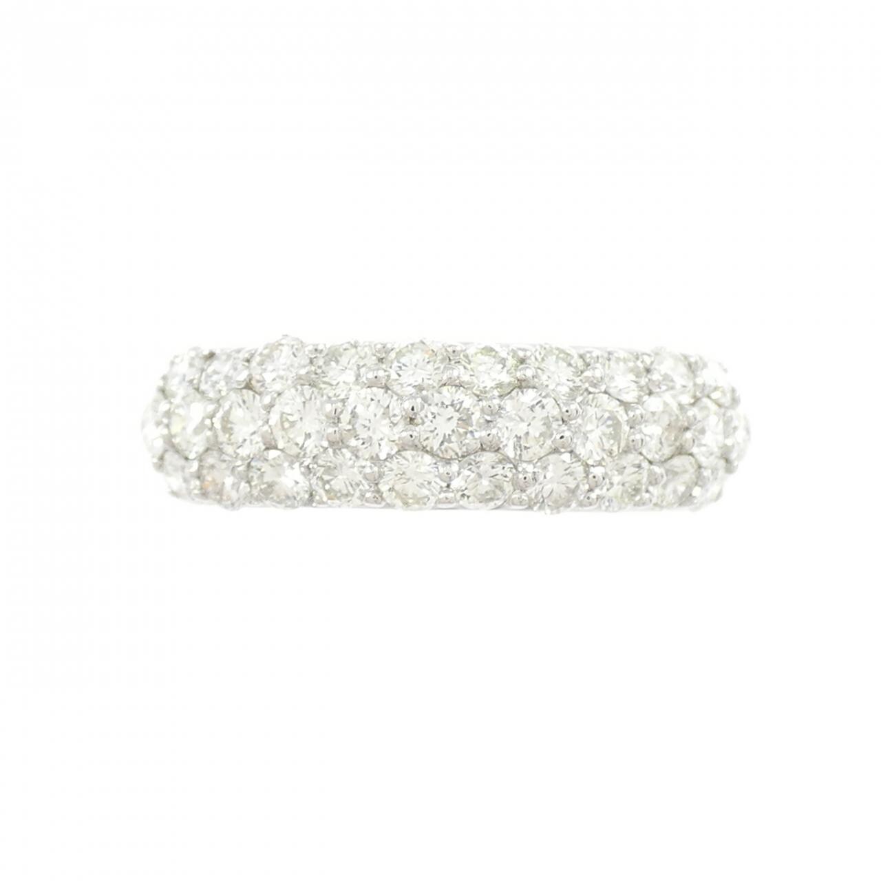 PT900 パヴェ ダイヤモンド リング 1.00CT