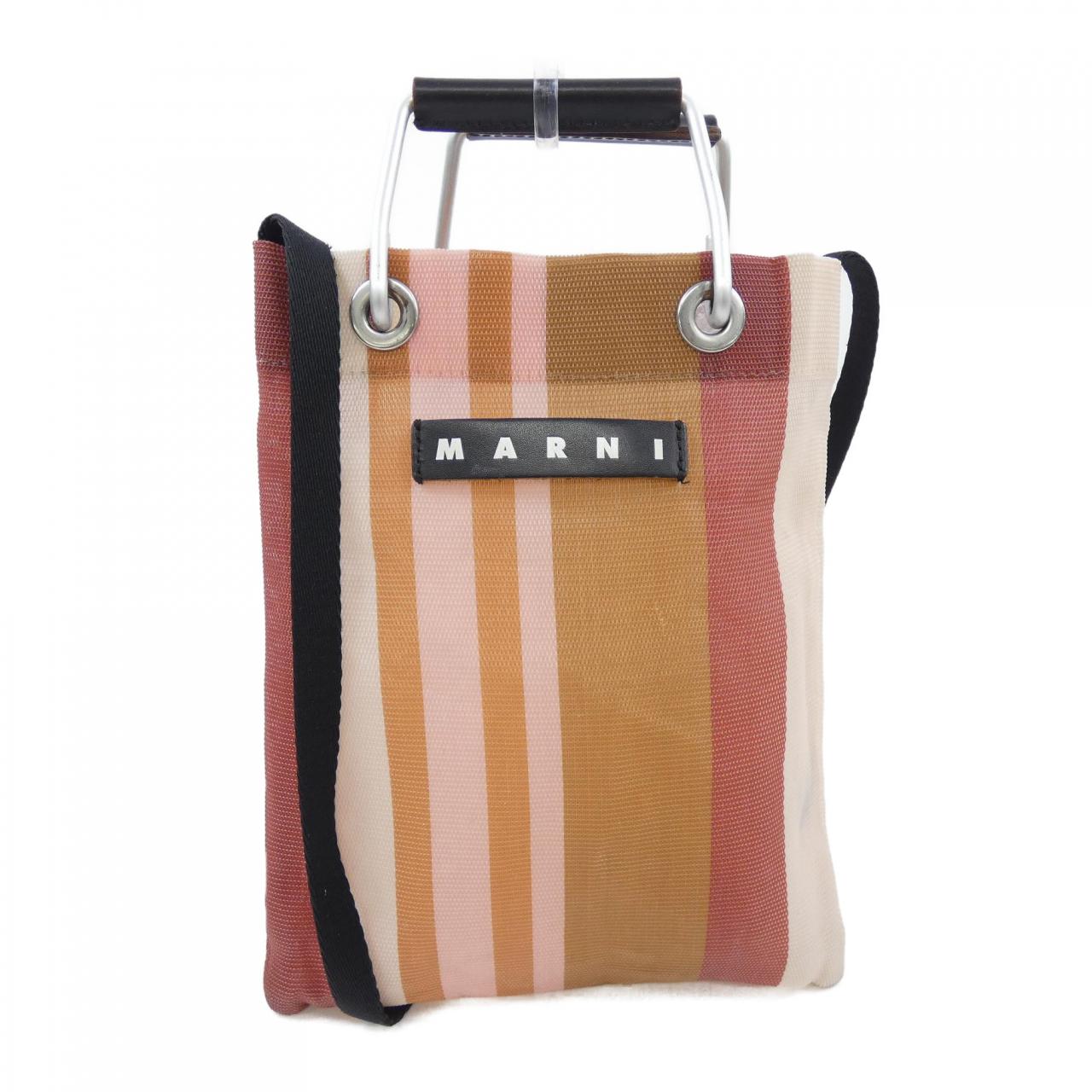 マルニ MARNI MARNI MARKET STRIPE MINI SHOULDER SHMH0106A0 BAG