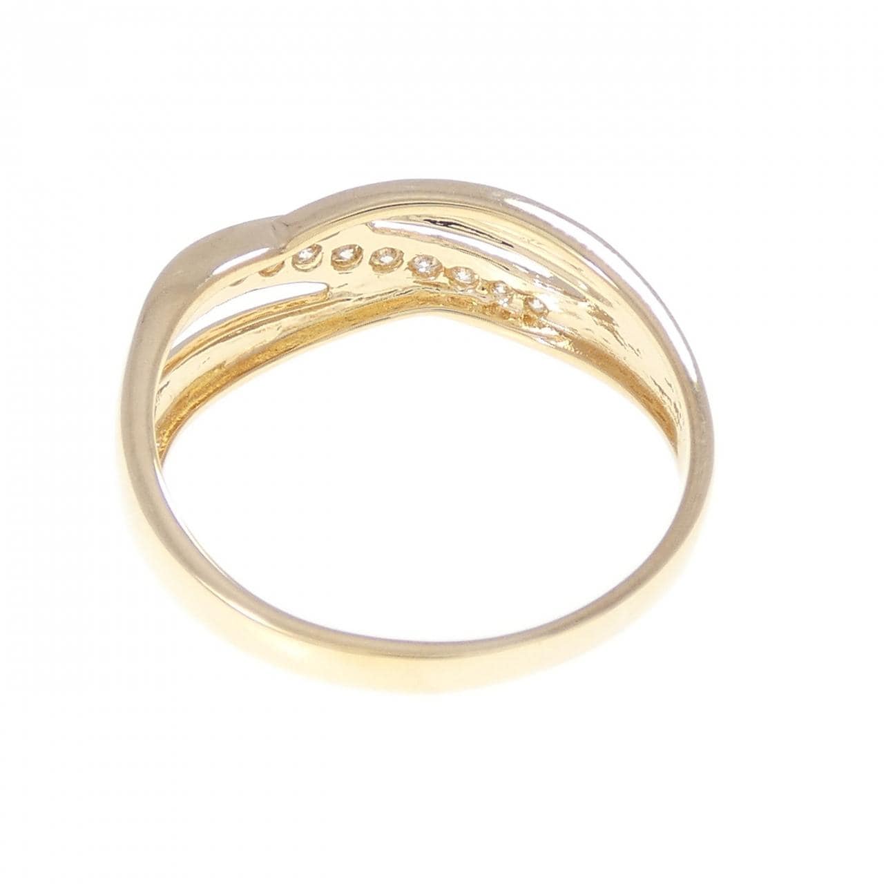 K18YG ダイヤモンド リング 0.11CT