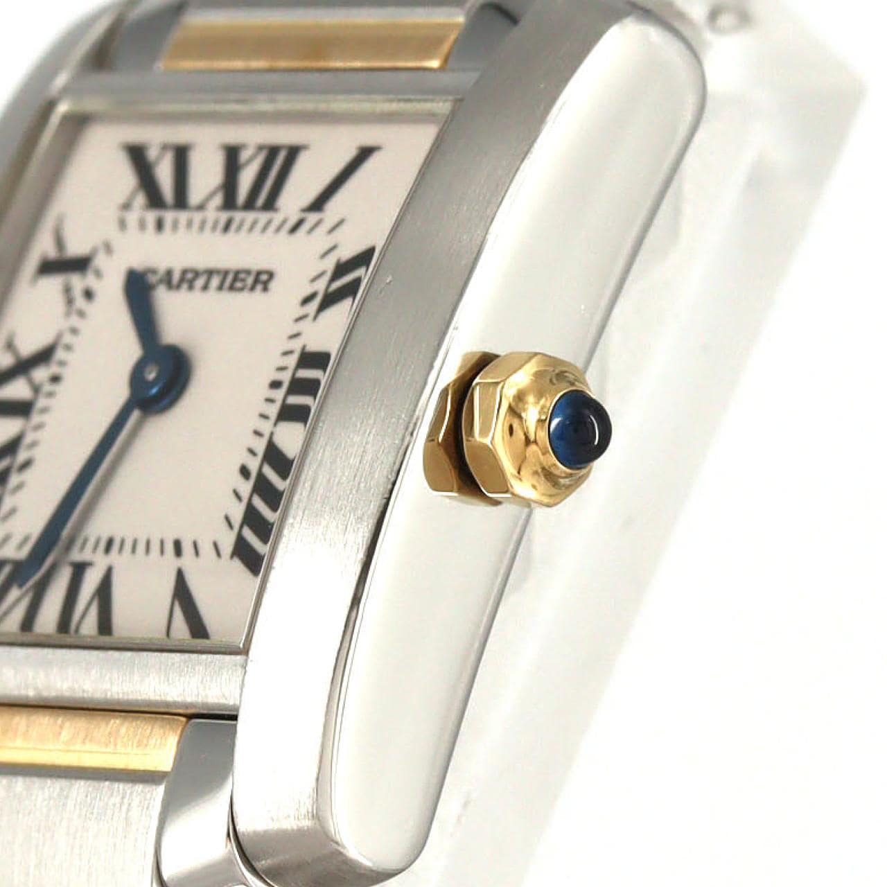 カルティエ タンクフランセーズSM コンビ W51007Q4 SSxYG クォーツ