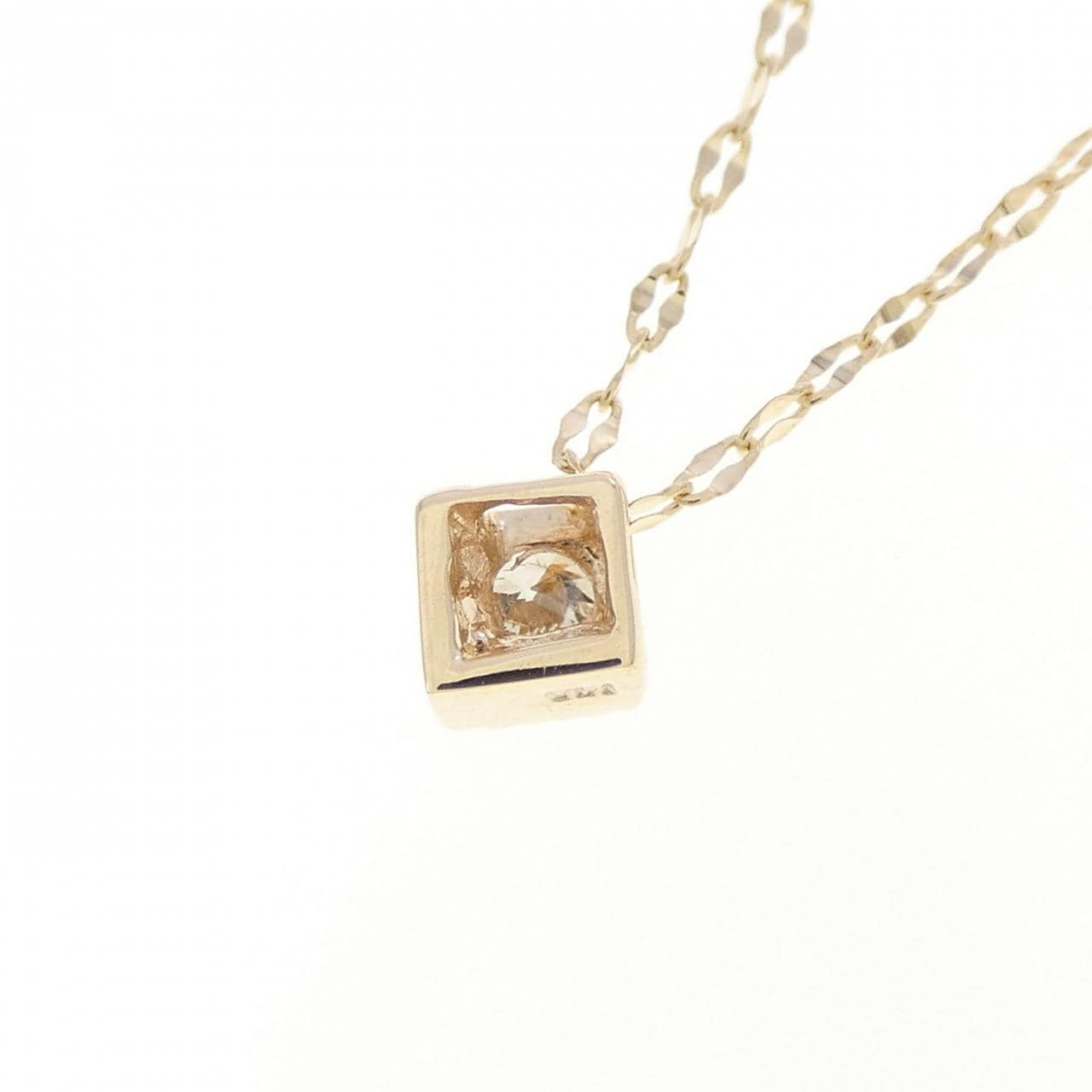 K10YG ダイヤモンド ネックレス 0.05CT