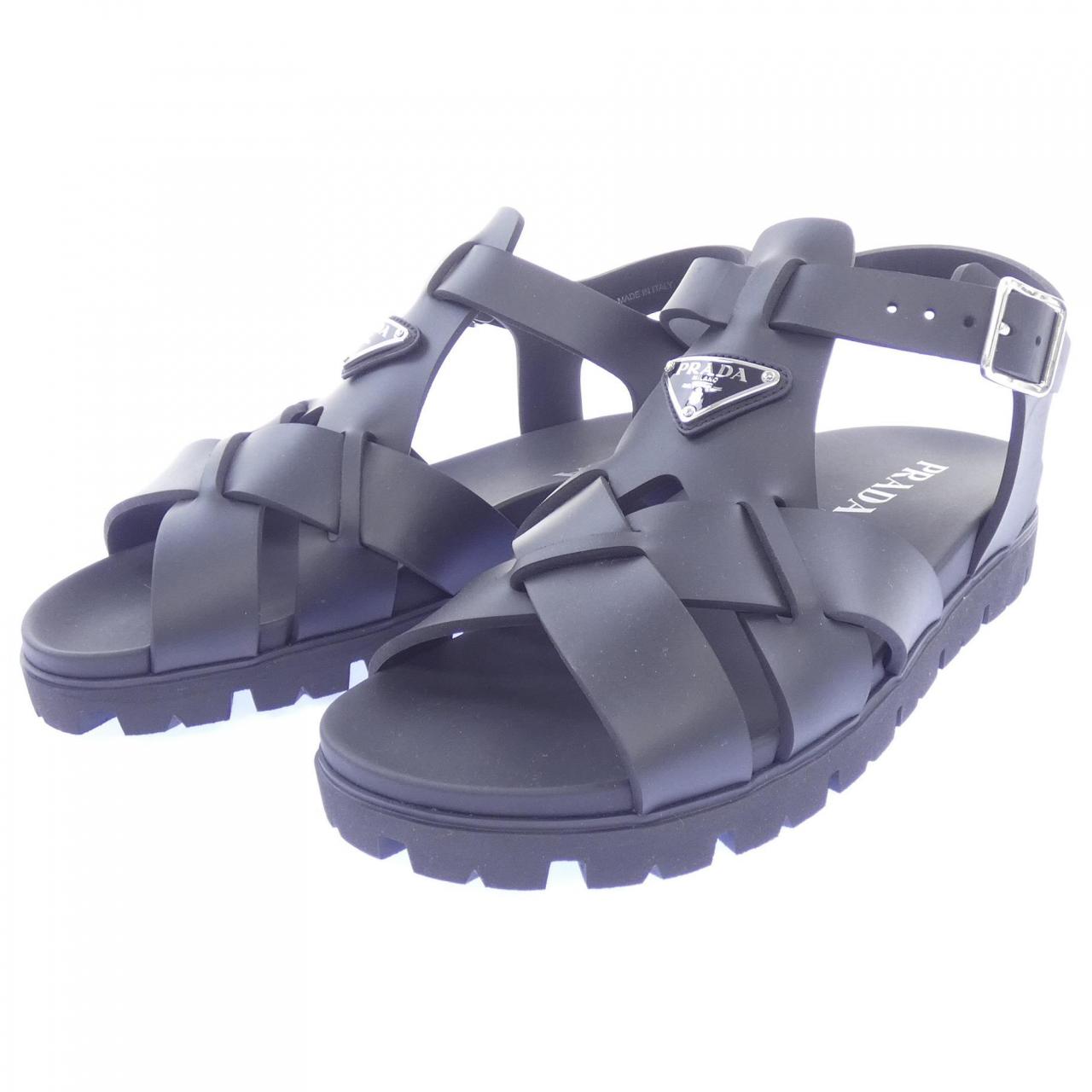 プラダ PRADA ラバークロスサンダル 2X3118 サンダル